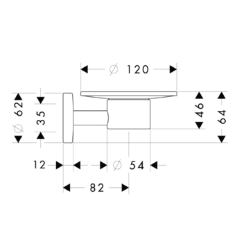 Мыльница hansgrohe Loqis 40515000