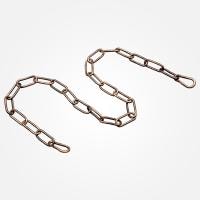 Подвес Eurosvet 10300 10303 цепь длиной 1 метр с 2 карабинами античная бронза арт 74400