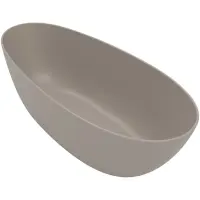Квариловая ванна Villeroy & Boch Antao Almond UBQ170TAO7V-AL 170x75 см, отдельностоящая, миндаль матовый