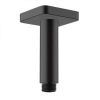 Потолочный держатель hansgrohe Vernis Shape 26406670 100 мм матовый черный