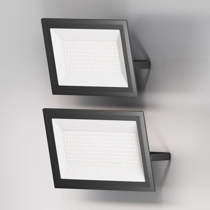 Настенно-потолочный прожектор Maytoni Outdoor Поток FL001-L100B6K