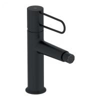 Смеситель для биде Jacob Delafon Odeon Rive Gauche E21033-BL-BL корпус черный ручка черная