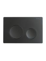 Кнопка смыва BelBagno BB-03C-NERO.M, черный матовый