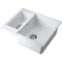 Кухонная мойка Omoikiri Sakaime 60-2 4993911 белая матовая