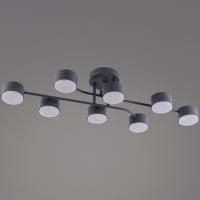 Потолочная люстра Reluce 03722 03722-0.3-08 GREY GX53