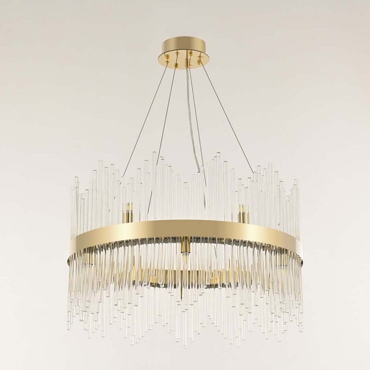 Подвесная люстра Arte Milano Бари 430110.600.12.G9.A1 GD