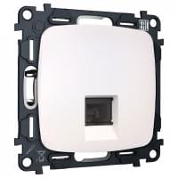 Розетка Ethernet RJ-45 и со шторками, без рамки Ambrella Volt OMEGA MO212005
