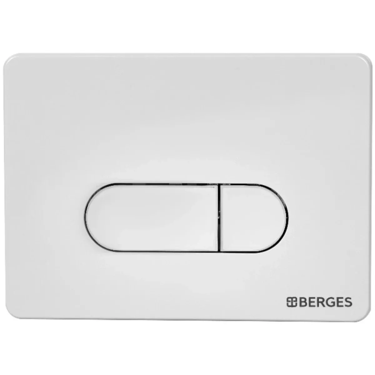 Инсталляция для унитаза Berges Novum D1 040231 с кнопкой смыва, белый глянец