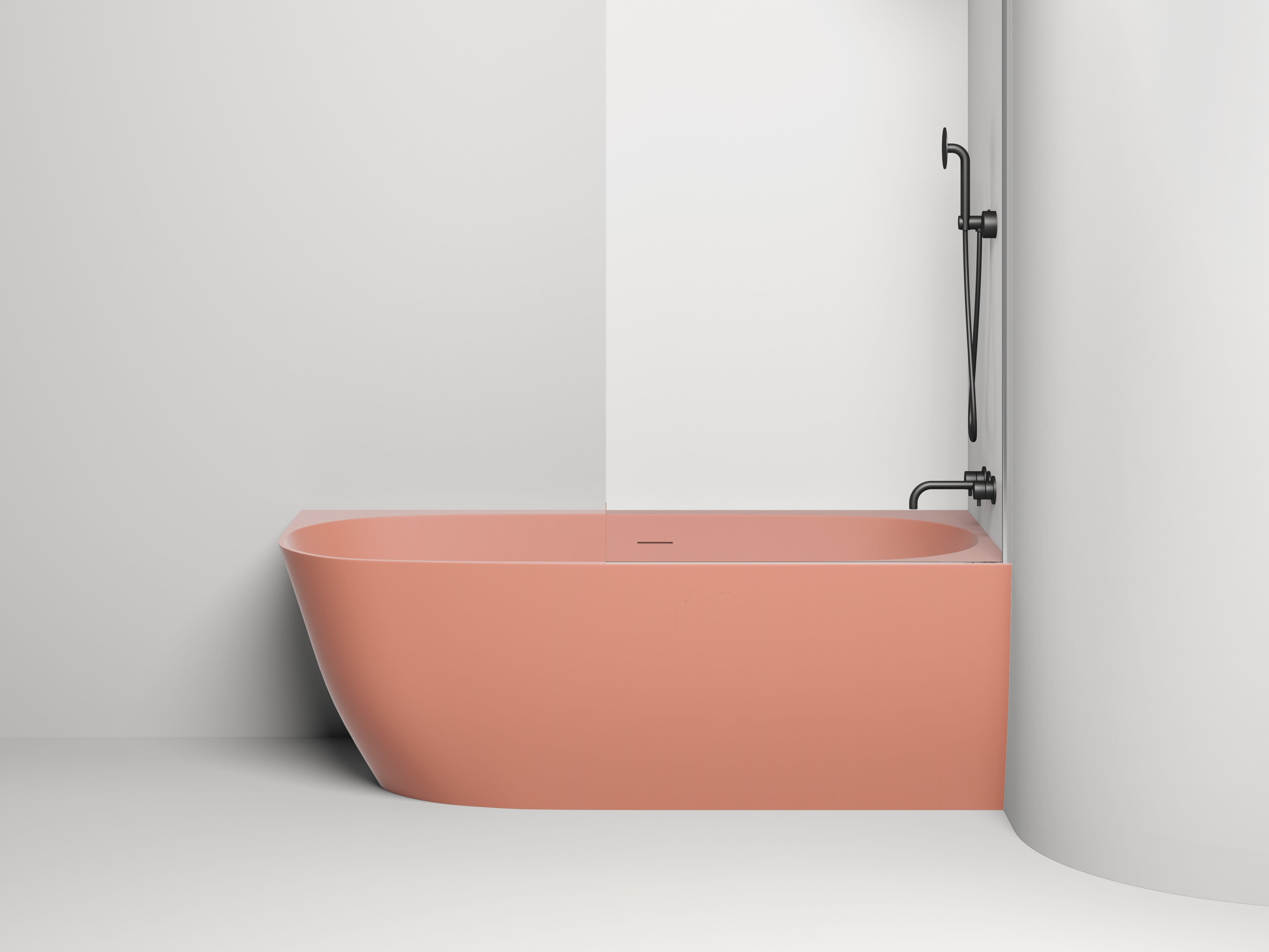 Ванна из искусственного камня Salini Sofia Corner Right 170x85 102514GF покраска по RAL полностью
