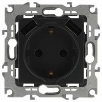 Розетка с заземлением и со шторкой и 2хUSB, без рамки Эра Эра 12 12-4109-05