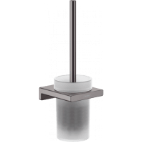 Ерш подвесной hansgrohe AddStoris 41752340 шлифованный черный хром