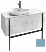 Тумба под раковину 100 см Jacob Delafon Nouvelle Vague EB3040-G91 блестящий аквамарин