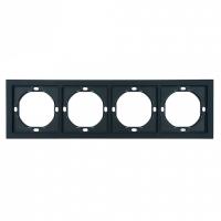 Рамка на 4 поста Stekker Мия 50464