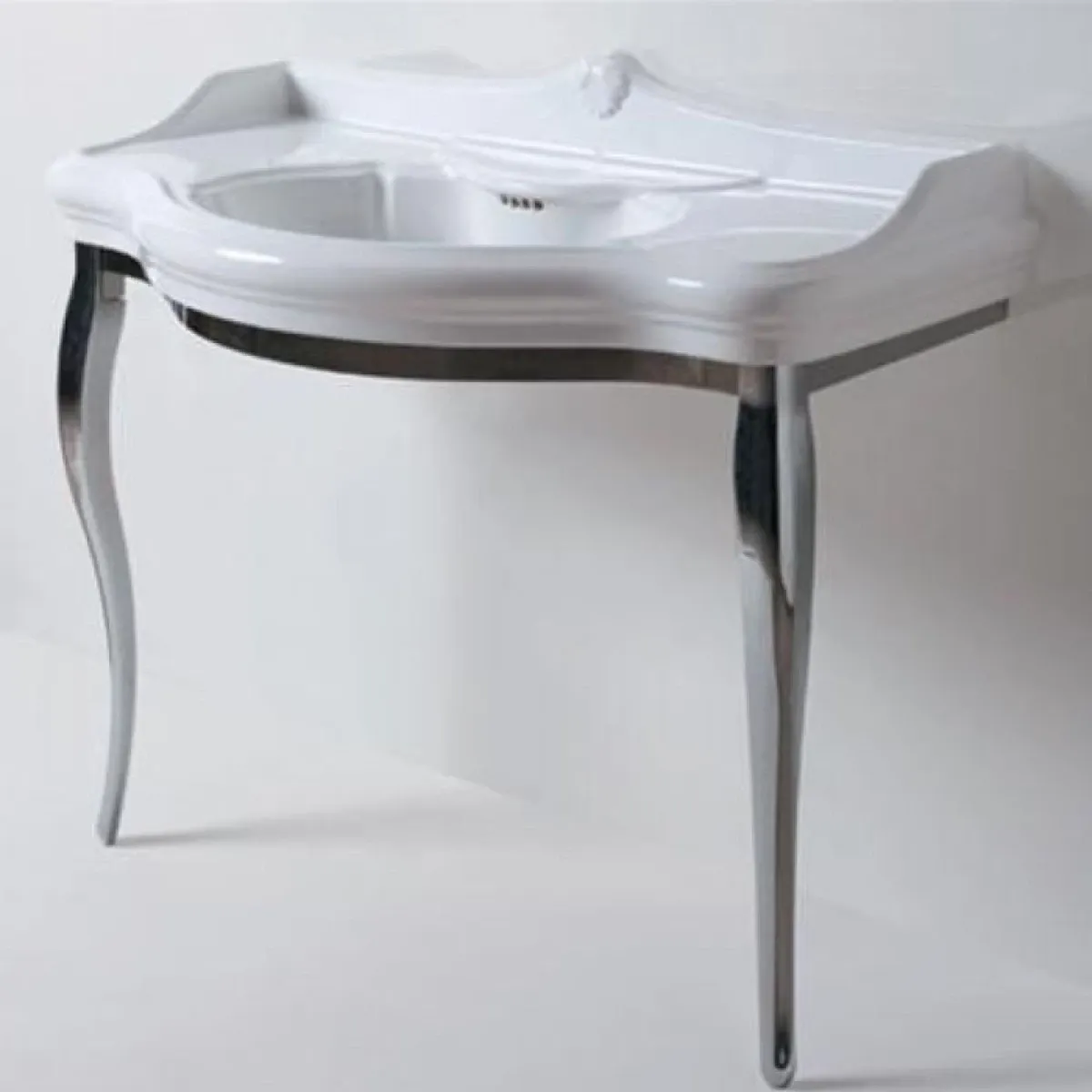 Раковина 110x65 см с одним отверстием под смеситель Azzurra Giunone GIU200110/ALZA bi*1