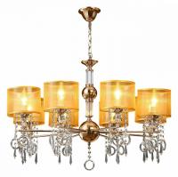 Подвесная люстра ILLUMICO IL6219-8P-27 GD