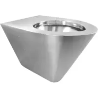 Унитаз подвесной Nofer 13018.B хром