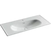 Раковина Ceramica Nova Sabo CN13003 100,5x46 см, накладная, белый