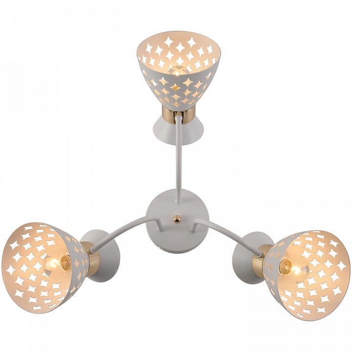 Потолочная люстра Reluce 01579-1 01579-3.3-03 WH+FGD