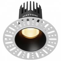 Встраиваемый светильник Maytoni Dip DL119-10W-2.7K-TRS-B