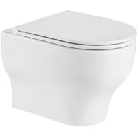 Унитаз подвесной BelBagno Lucie BB063CHR безободковый, белый