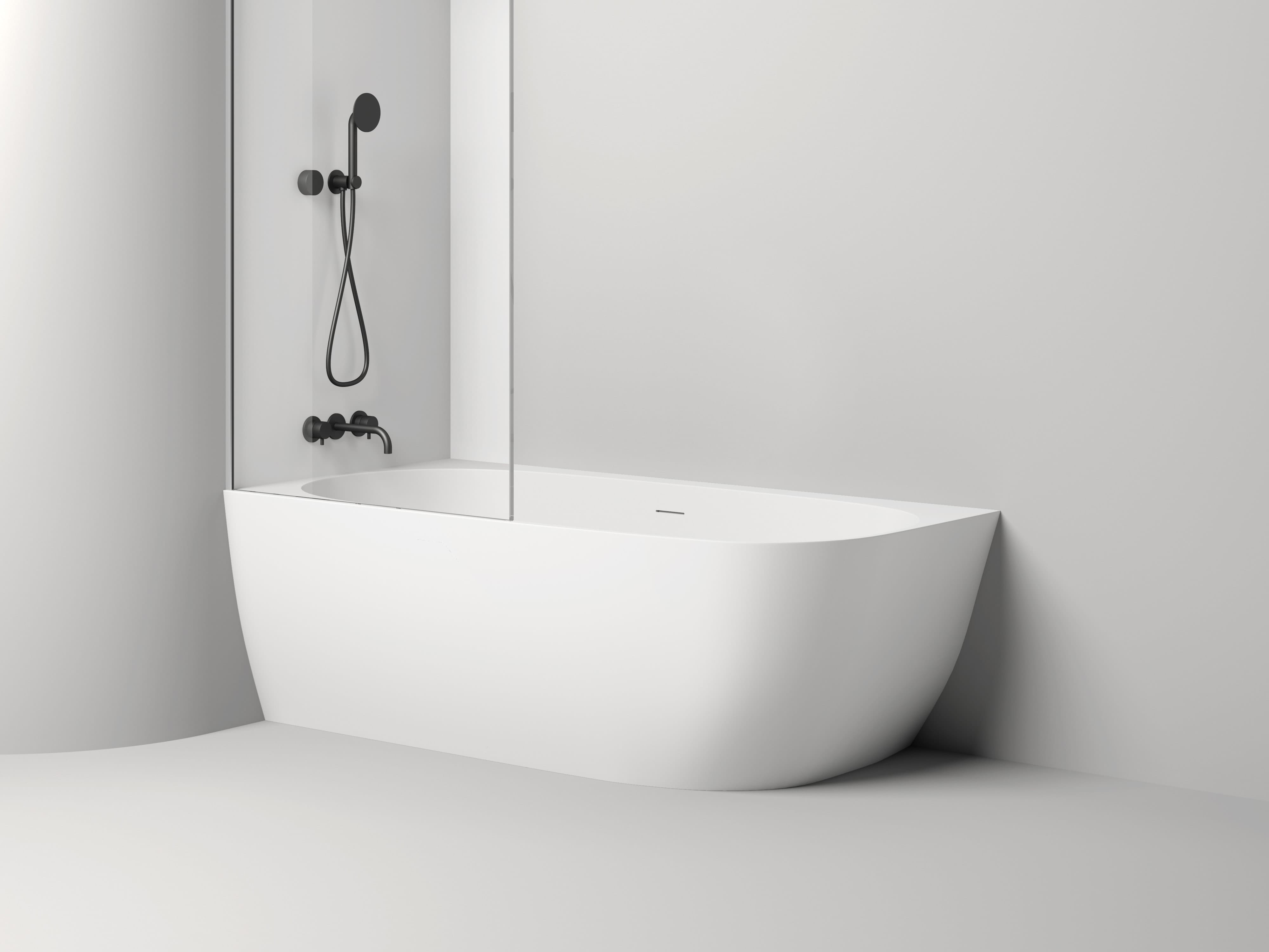 Ванна из искусственного камня Salini Sofia Corner Left 170x85 102515G