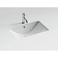 Раковина Ceramica Nova Era CN6082 60x39 см, встраиваемая снизу, белый