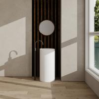 Раковина Abber Stein AS2516 белая матовая