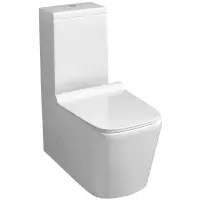 Унитаз-компакт Grossman GR-4400S с сиденьем микролифт, белый