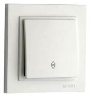 Выключатель проходной одноклавишный Mono Electric Despina 102-010025-109
