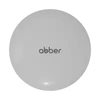Накладка на слив для раковины Abber AC0014MLG светло-серая матовая