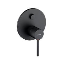 Смеситель для ванны и душа Kludi Bozz 387593976 черный матовый