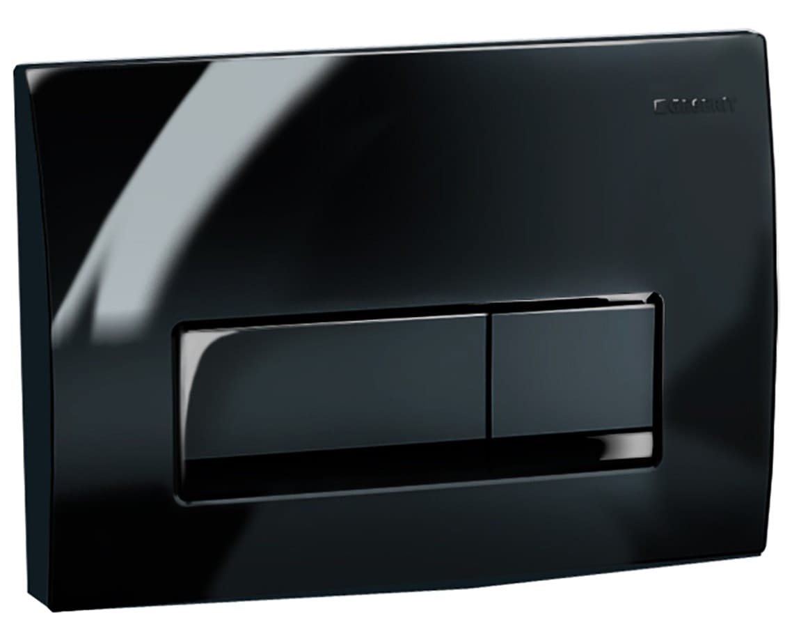 Клавиша смыва Geberit Delta 51 115.105.DW.1 черная
