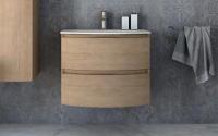 Тумба под раковину Cezares Vague 54834 Rovere tabacco