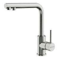 Смеситель для кухни Omoikiri Nakagawa 4994342 нержавеющая сталь