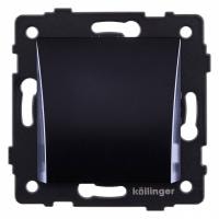 Розетка для вывод кабеля без рамки Kollinger  REA-708BK