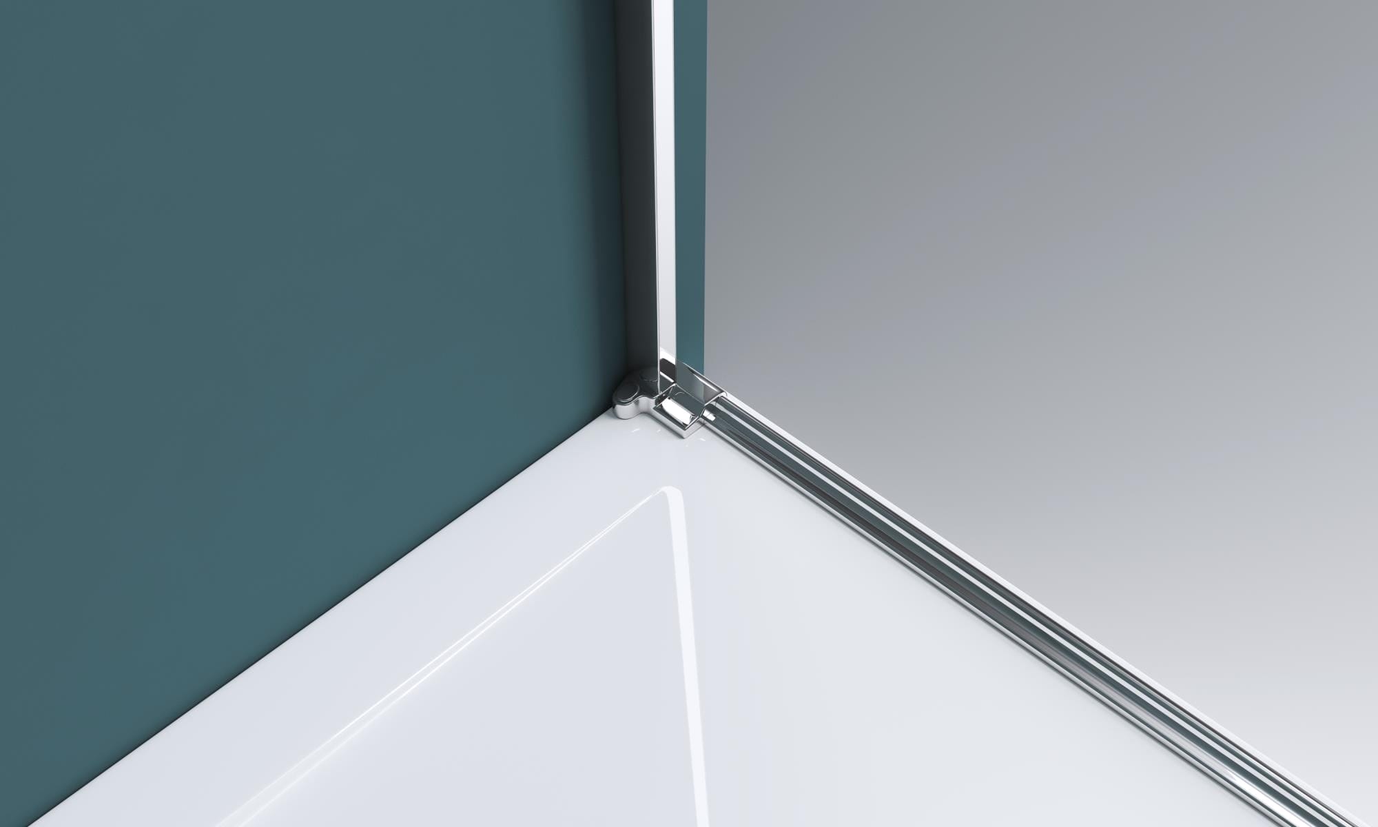 Душевая дверь в нишу BelBagno Kraft KRAFT-B-12-60/30-C-Cr-R