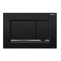 Клавиша смыва Geberit Sigma 30 115.883.KM.1 черная матовая