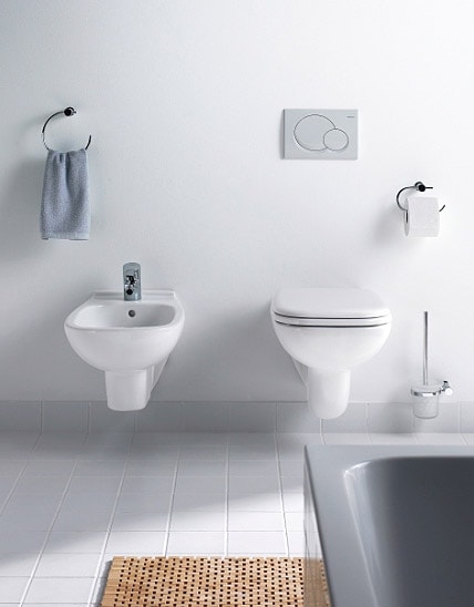 Унитаз подвесной Duravit D-Code 45351900A1 (25350900002+0067310000) с крышкой-сиденьем