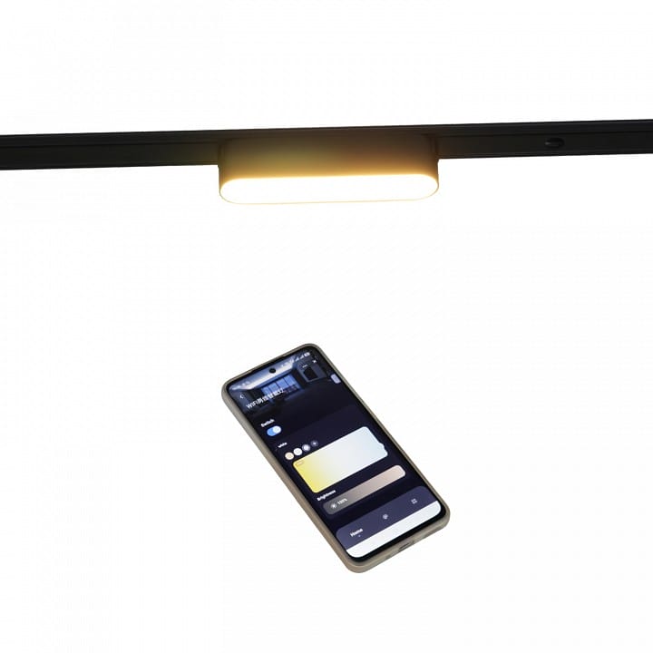 Накладной светильник Reluce 13001 13001-9.3-001UR magnetic LED6W BK CCT+SMART