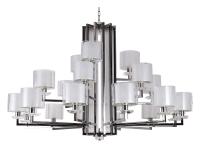 Подвесная люстра Newport 4400 4412+6+3/C black glossy