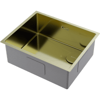 Кухонная мойка Omoikiri Taki 54-U/IF Side SF 4997092 светлое золото