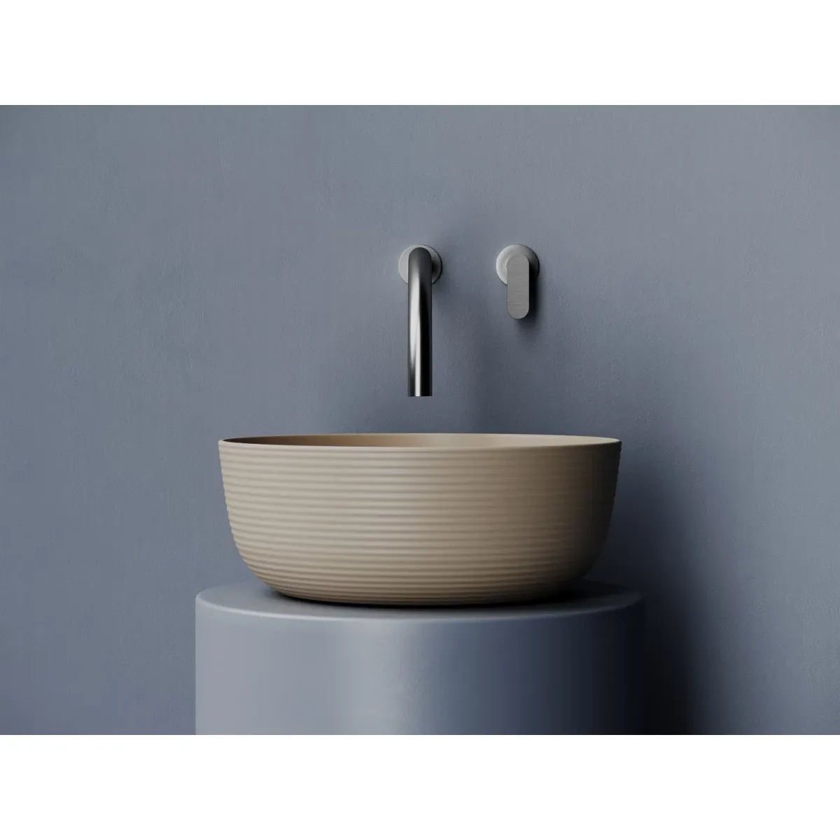 Раковина-чаша Ceramica Nova Element CN6073MC 35,6x35,6 см, накладная, капучино матовый