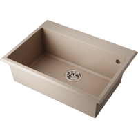 Кухонная мойка Omoikiri Tedori 68 4993966 бежевая