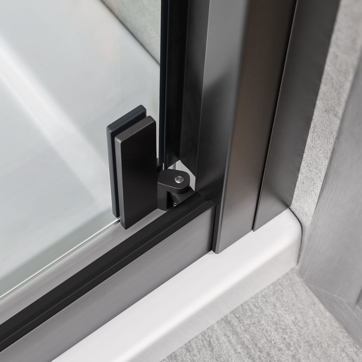 Душевой уголок Vincea Stile 90x90 VSS-2ST9090CLB-L черный