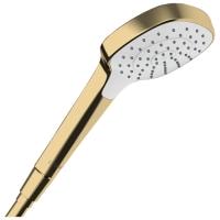 Душевая лейка Hansgrohe Croma E 26815990 шлифованное золото/белый