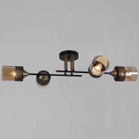 Люстра на штанге Reluce  48460-0.3-04 BK+COPPER
