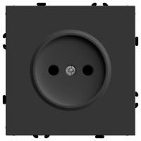 Розетка без заземления и со шторкой без рамки Stekker RST16-5109-05 49850