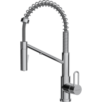 Смеситель для кухни Omoikiri Makkari 4994452 нержавеющая сталь