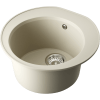 Кухонная мойка Omoikiri Miya 50-R 4993504 ваниль