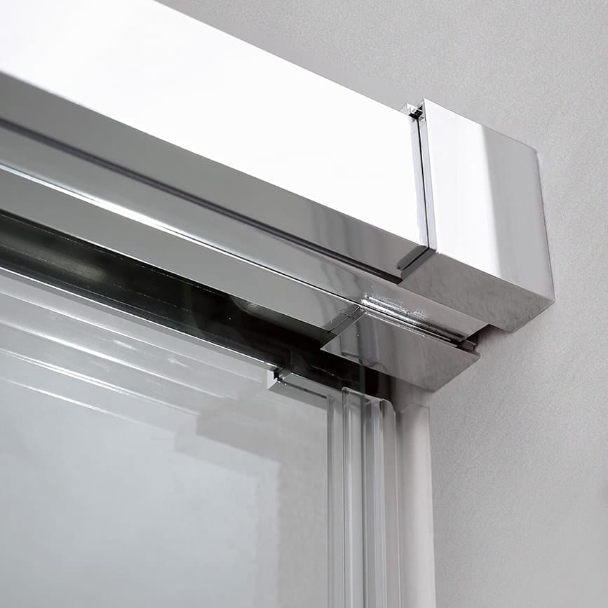 Душевой уголок Cezares Duet Soft-M 140x100 DUET SOFT-M-AH-1-140/100-C-Cr